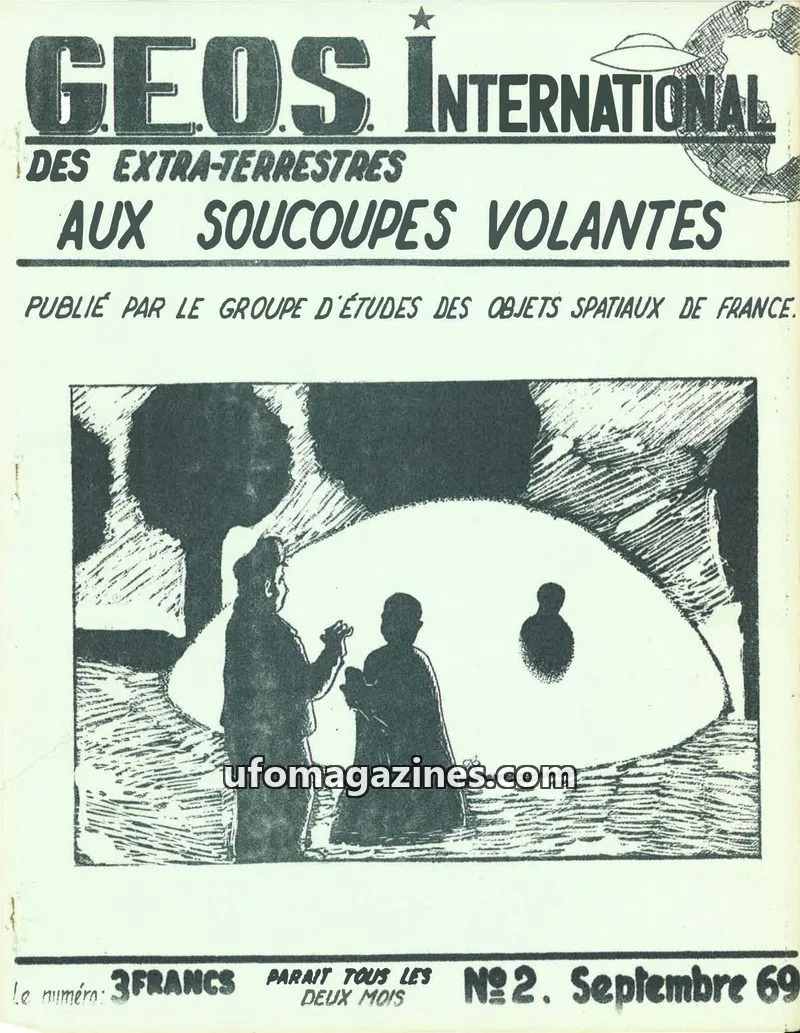 Cover of GROUPE D'ETUDES DES OBJETS SPATIAUX DE FRANCE issue 2: GEOS INTERNATIONAL