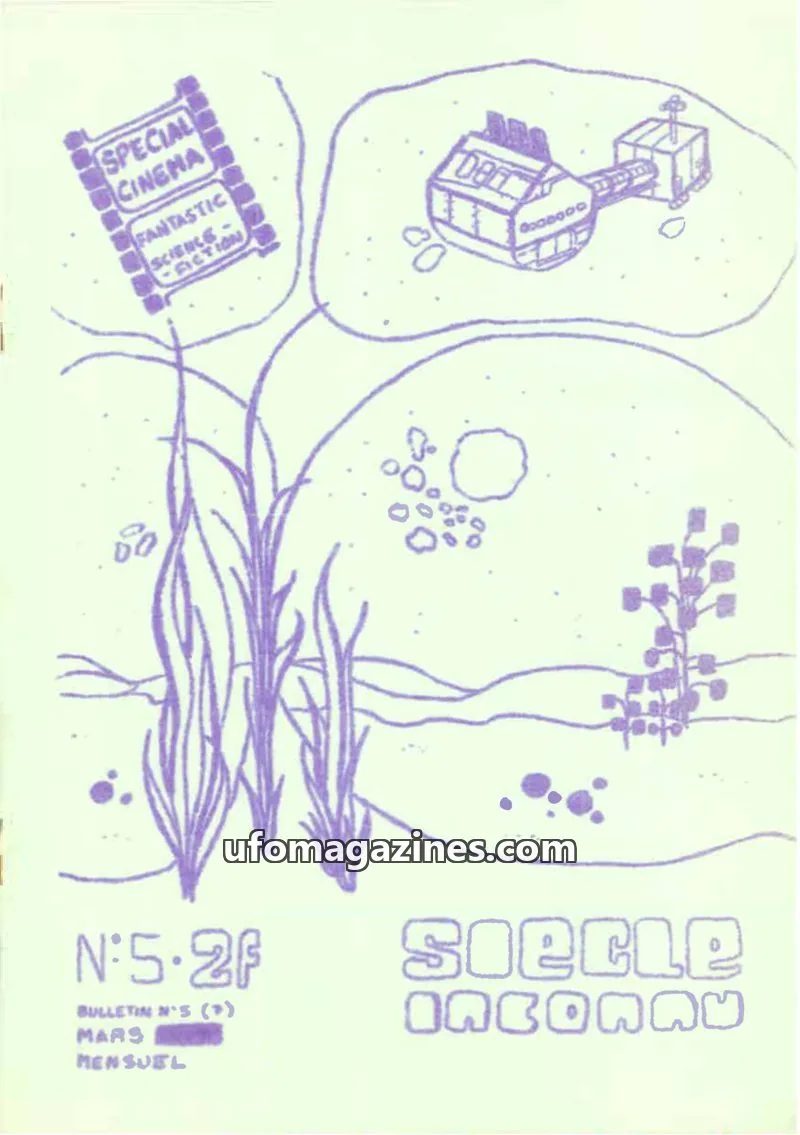 Cover of GEPO (Siecle Inconnu, Ovni & Co) issue 5-2F: SIECLE