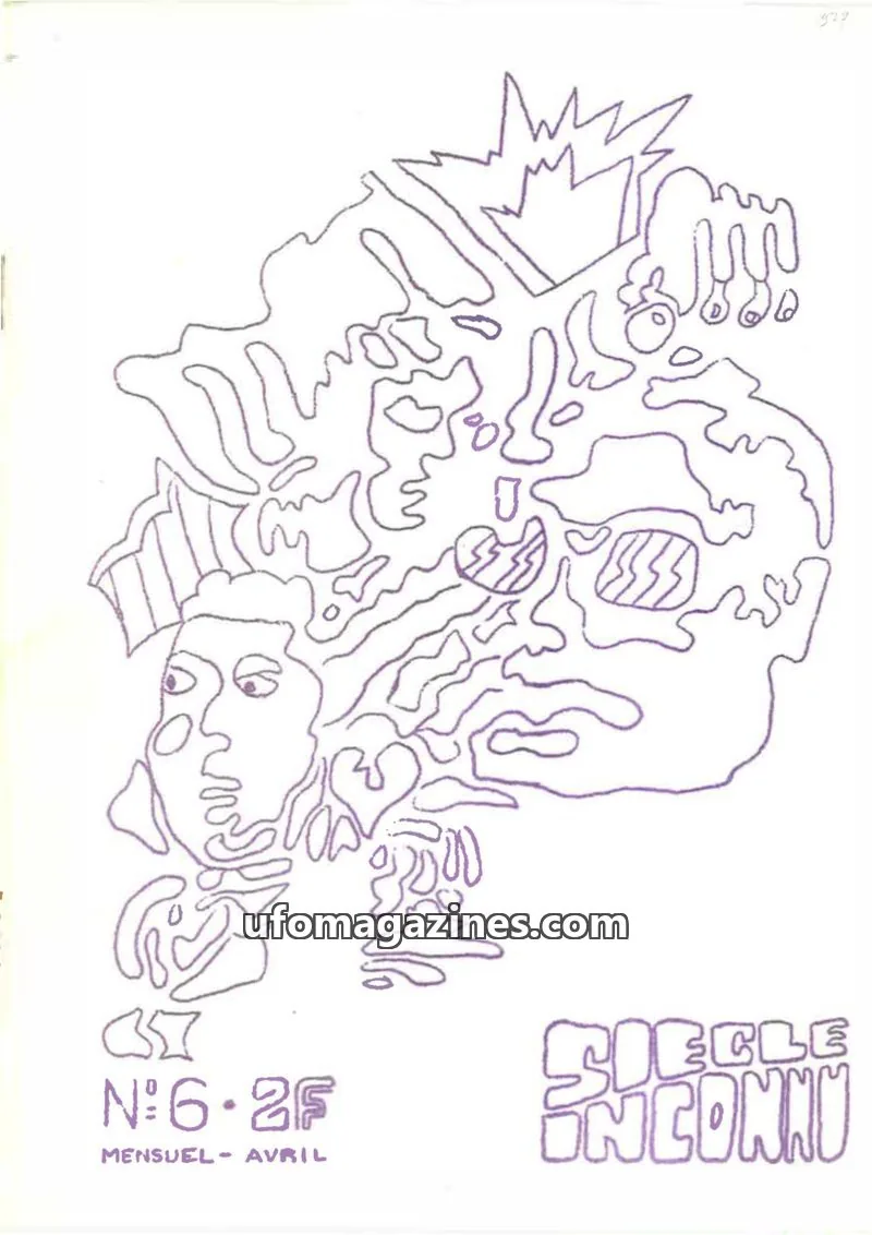 Cover of GEPO (Siecle Inconnu, Ovni & Co) issue 6: SIECLE