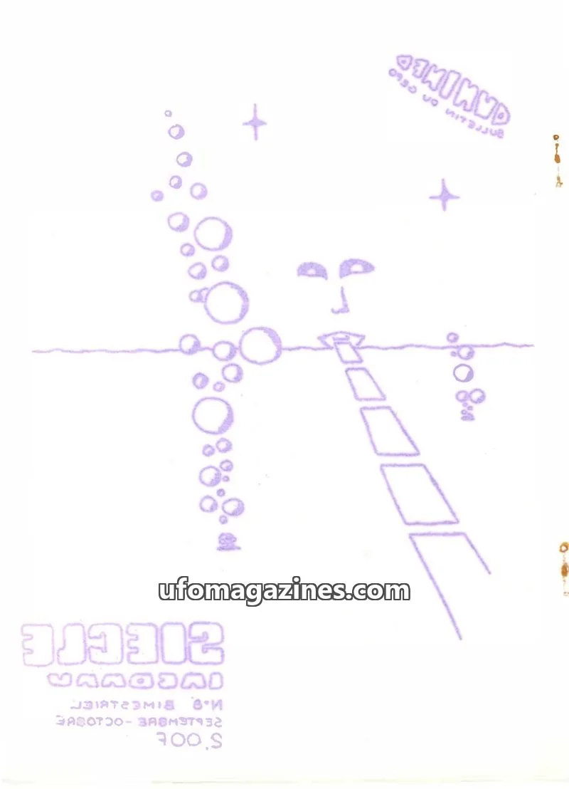 Cover of GEPO issue N°8: SIECLE INCONNU