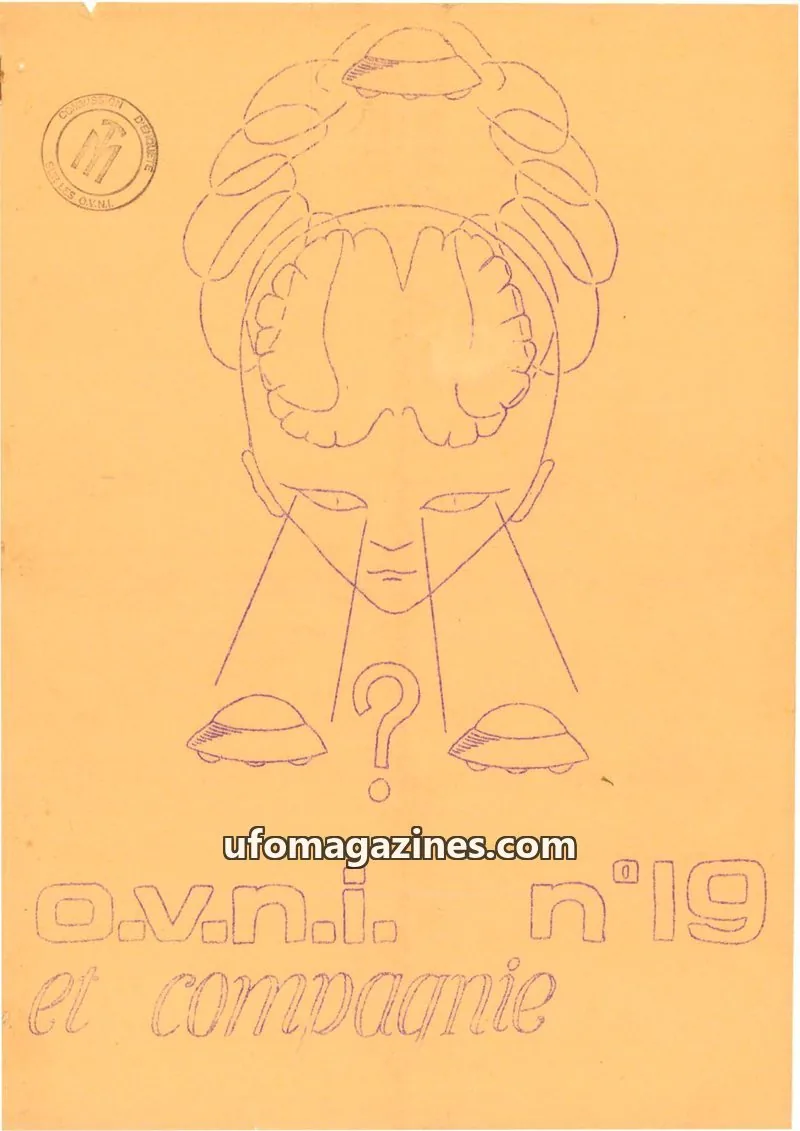 Cover of GEPO (Siecle Inconnu, Ovni & Co) issue 19: O.V.N.I. et compagnie