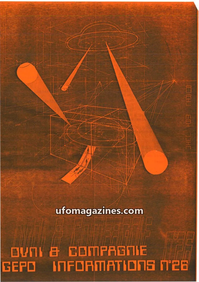 Cover of GEPO issue N°26: OVNI & COMPAGNIE