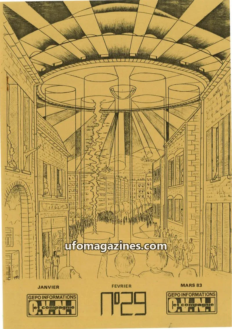 Cover of GEPO (Siecle Inconnu, Ovni & Co) issue 29: GEPO INFORMATIONS et compagnie