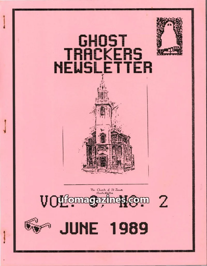 Cover of GHOST RESEARCH SOCIETY issue 2: GHOST TRACKERS NEWSLETTER