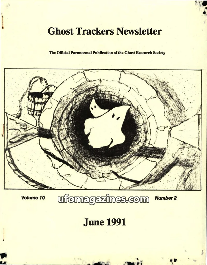 Cover of Ghost Research Society issue Number 2: Ghost Trackers Newsletter
