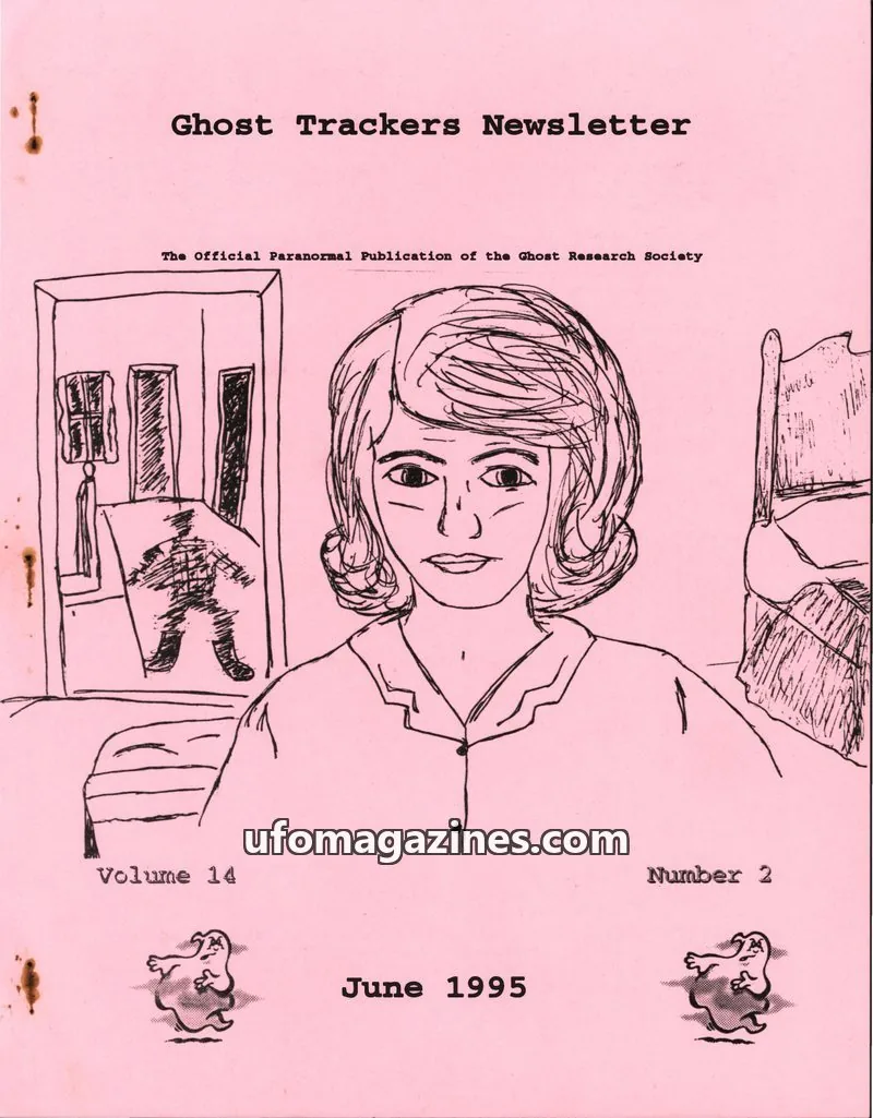 Cover of Ghost Research Society issue 2: Ghost Trackers Newsletter