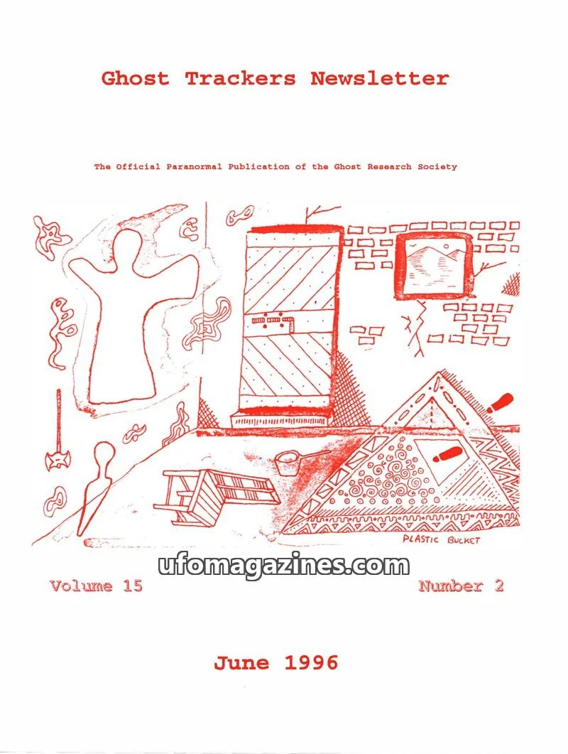 Cover of Ghost Research Society issue 2: Ghost Trackers Newsletter