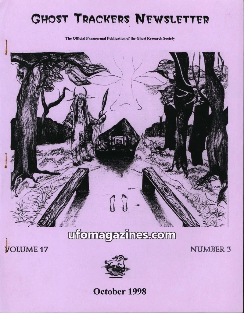 Cover of Ghost Research Society issue 3: GHOST TRACKERS NEWSLETTER