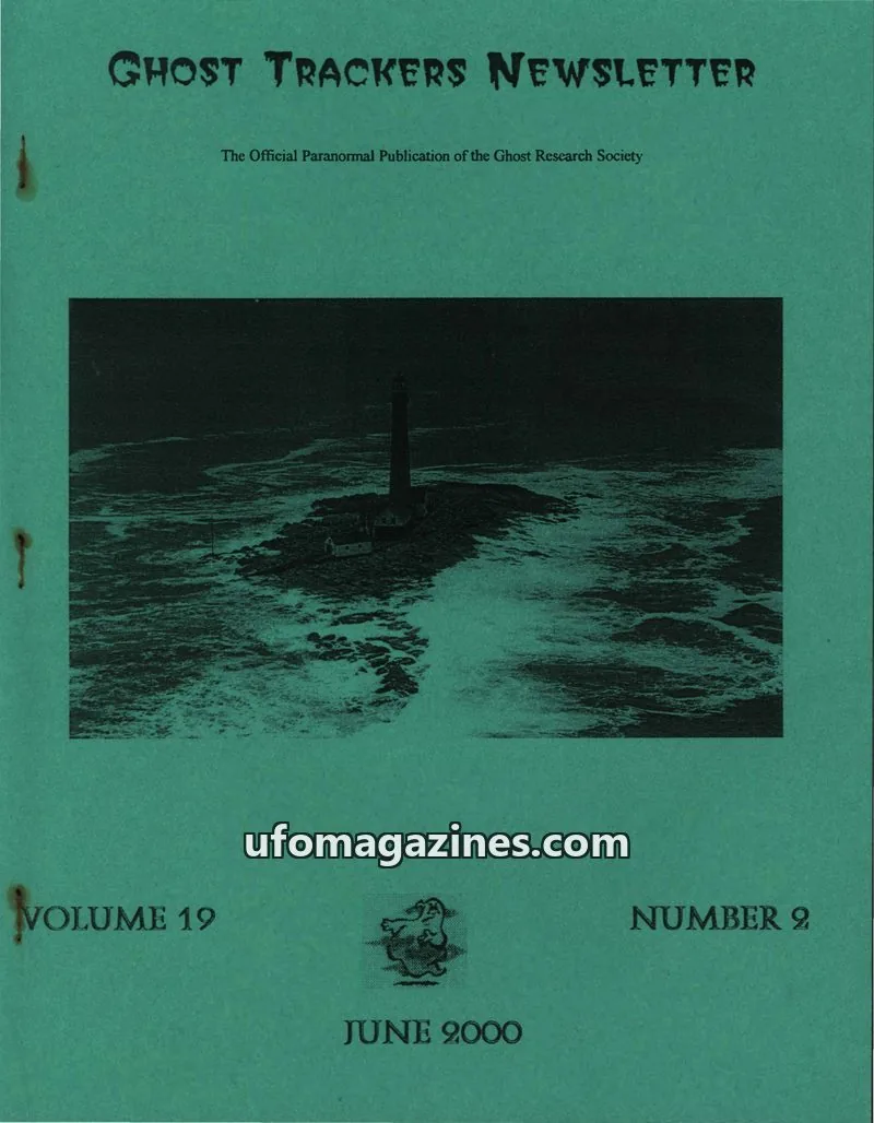 Cover of Ghost Research Society issue 2: GHOST TRACKERS NEWSLETTER