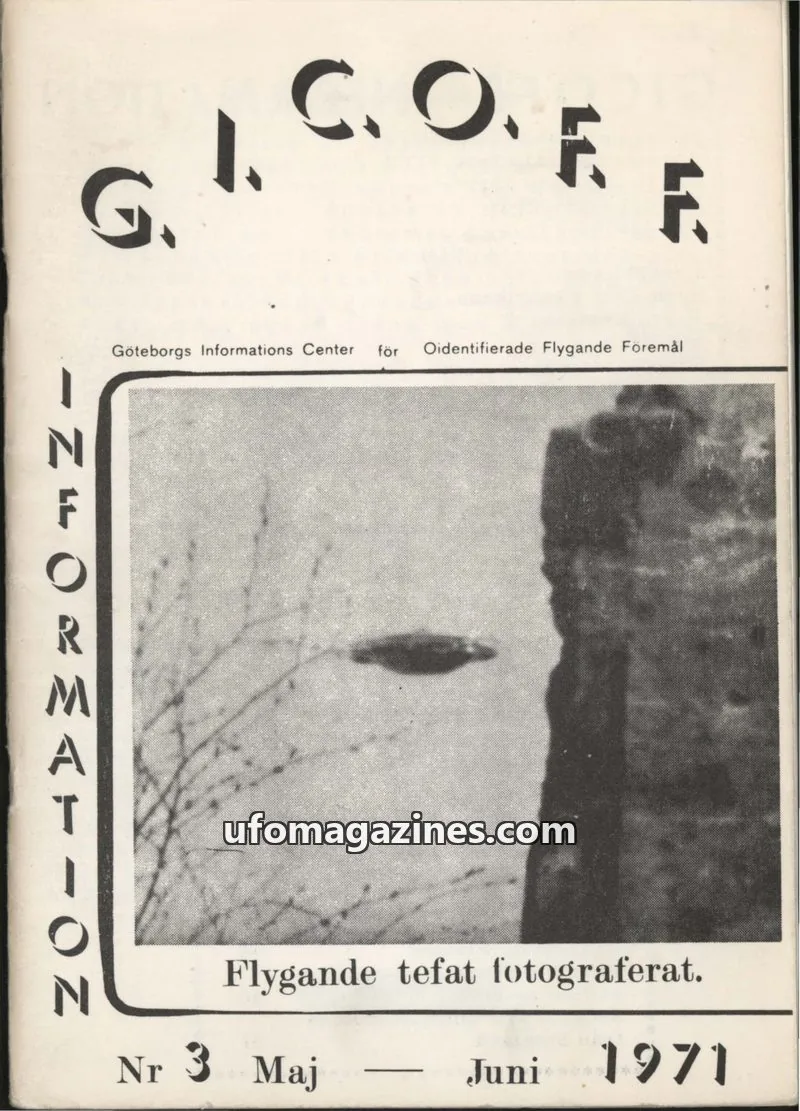 Cover of GICOFF-Information issue 3: G.I.C.O.F.F. INFORMATION