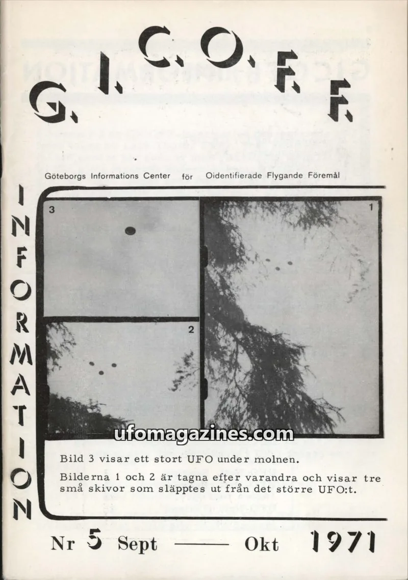 Cover of GICOFF-Information issue 5: GICOFF-INFORMATION