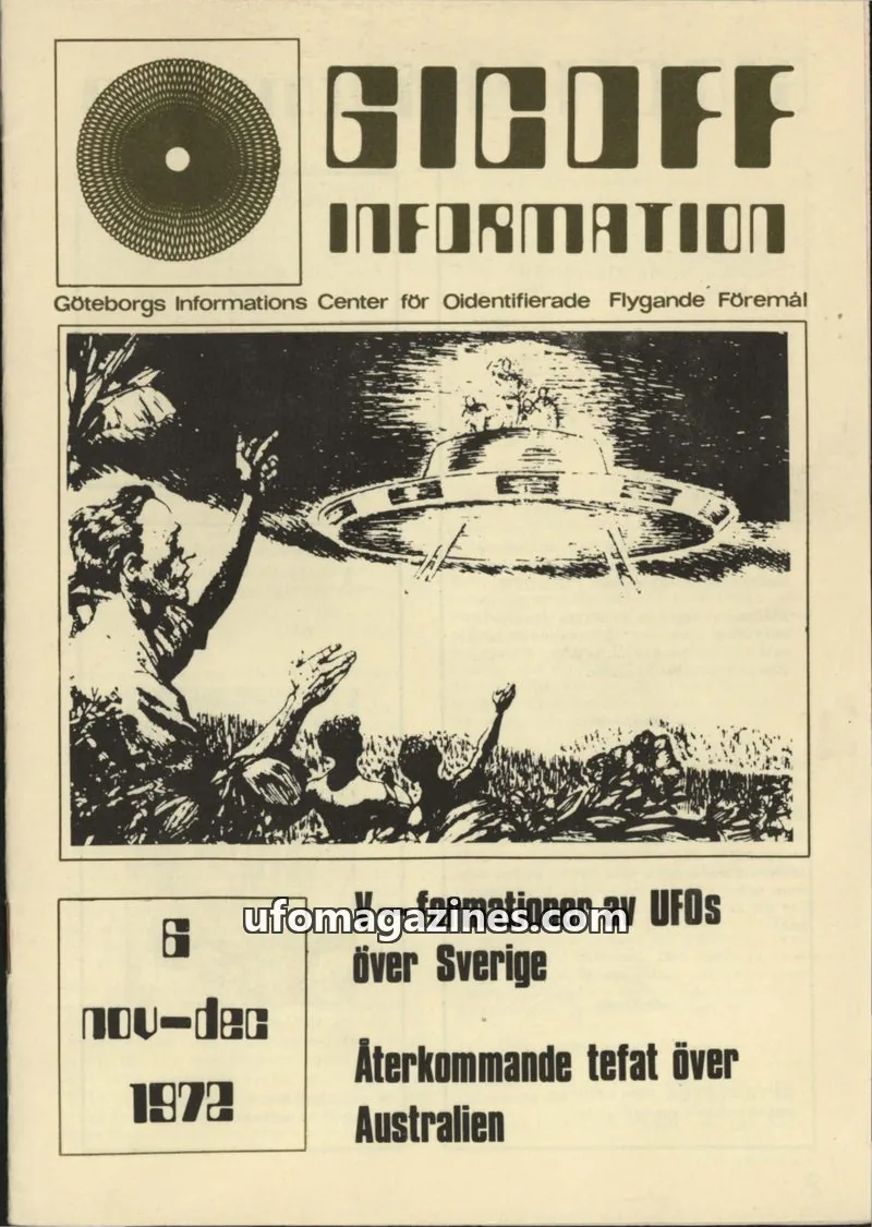 Cover of GICOFF-Information issue nov-dec: GIGOFF INFORMATION