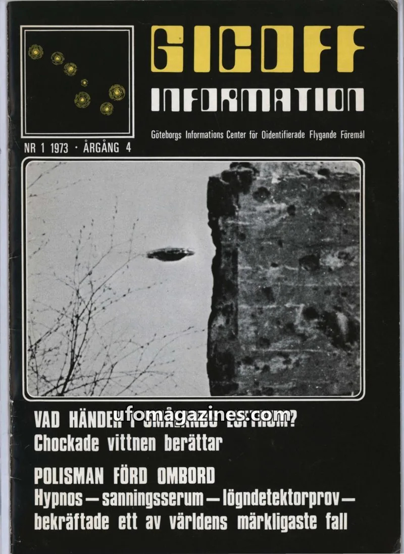 Cover of GICOFF-Information issue 1: GICOFF INFORMATION