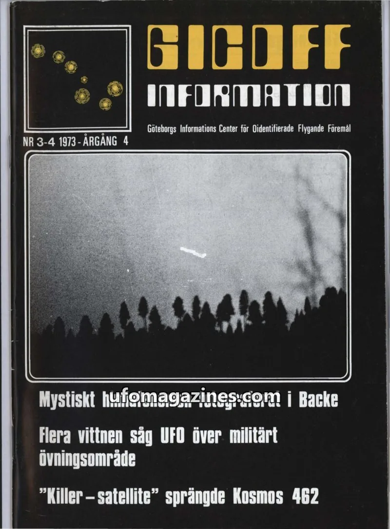Cover of GICOFF-Information issue 3-4: GICOFF INFORMATION