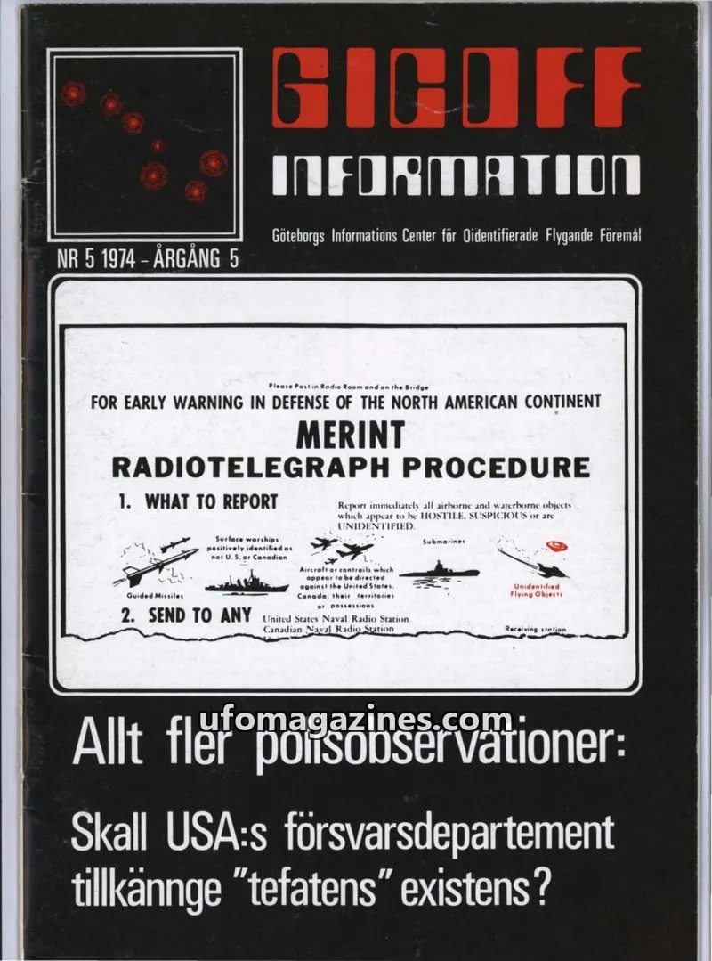 Cover of GICOFF-Information issue NR 5: GICOFF INFORMATION