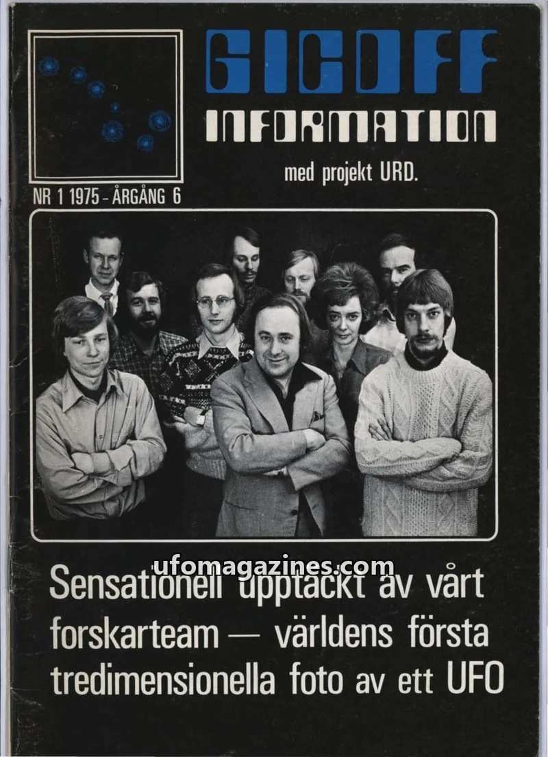 Cover of GIGOFF issue 1: GIGOFF INFORMATION