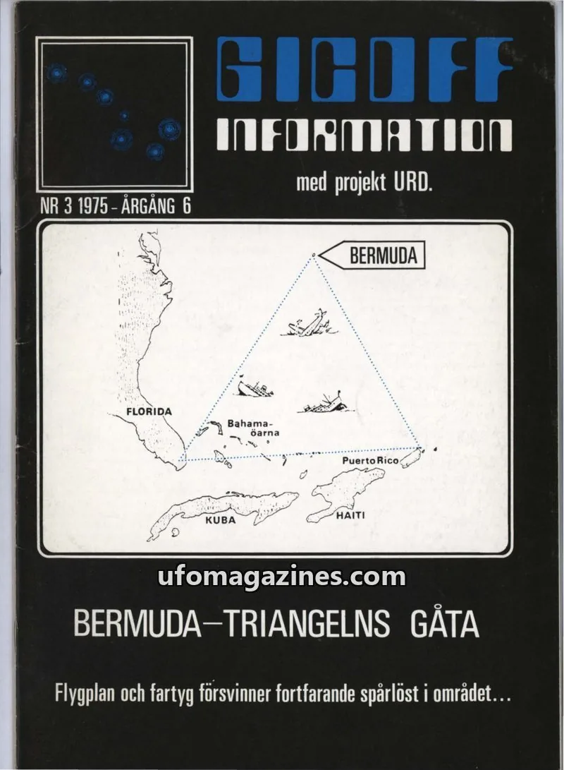 Cover of GICOFF issue 3: GICOFF INFORMATION