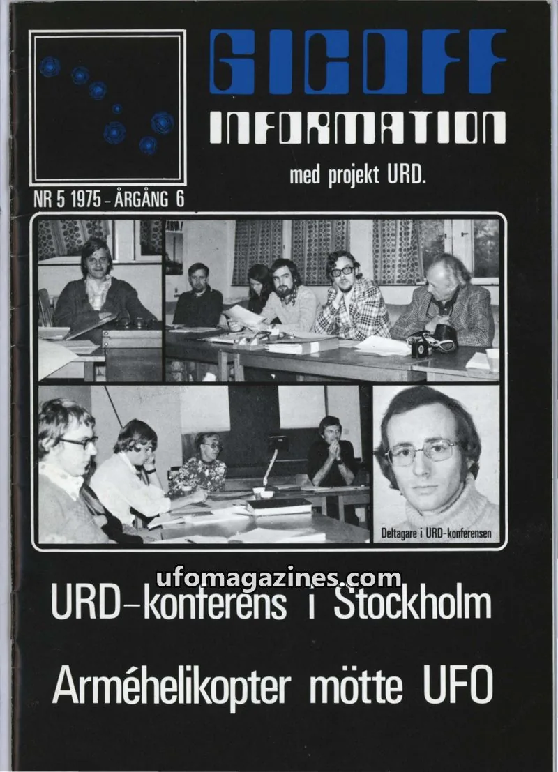 Cover of GIGOFF issue NR 5: GIGOFF INFORMATION