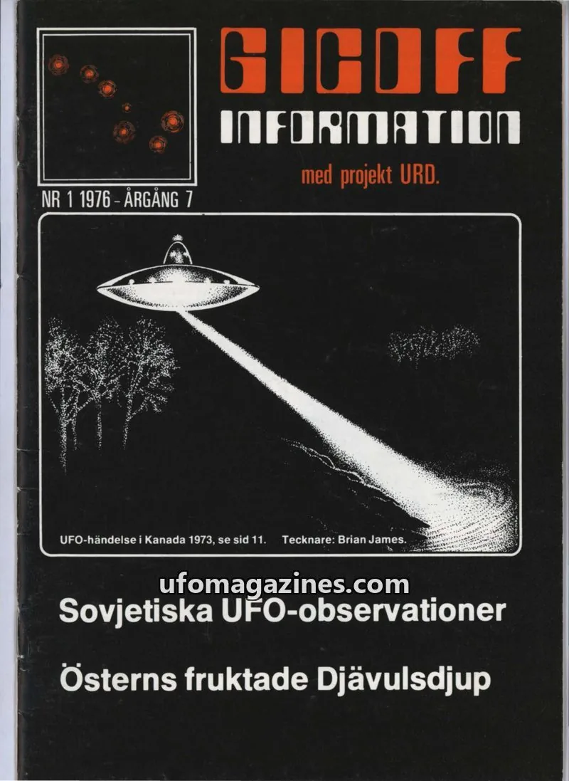 Cover of GICOFF issue 1: GICOFF INFORMATION