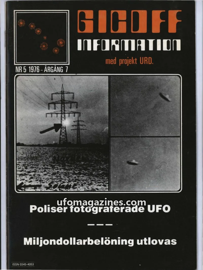 Cover of GICOFF-Information issue 5: GICOFF INFORMATION