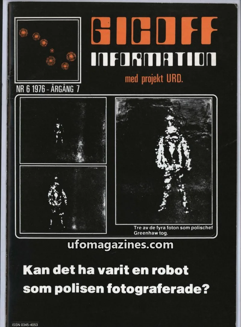 Cover of GIGOFF issue 6: GIGOFF INFORMATION