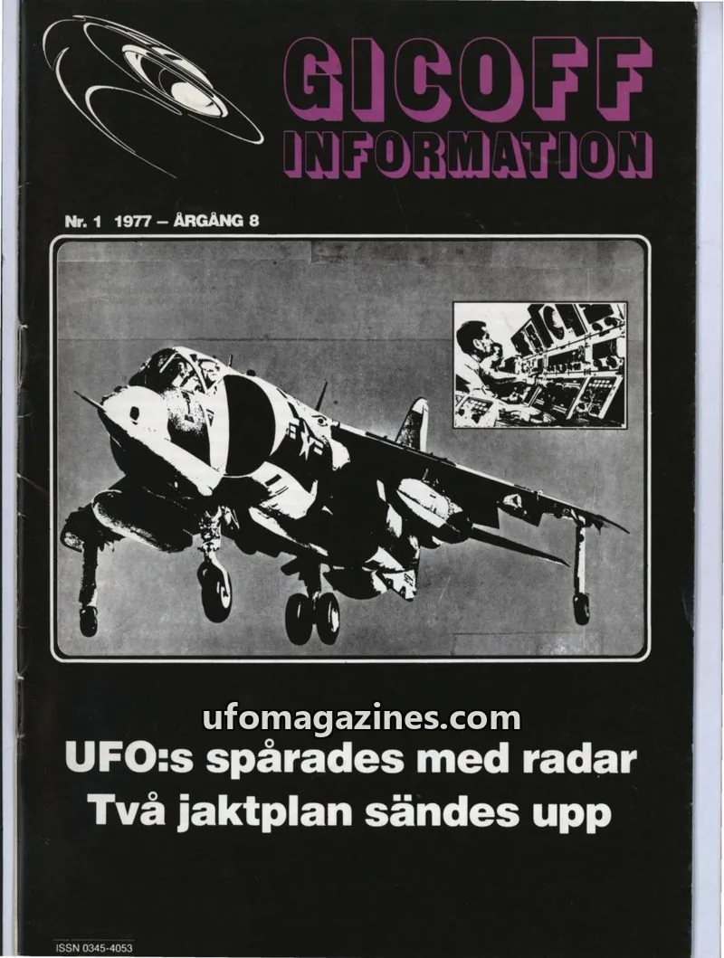 Cover of GICOFF issue 1: GICOFF INFORMATION
