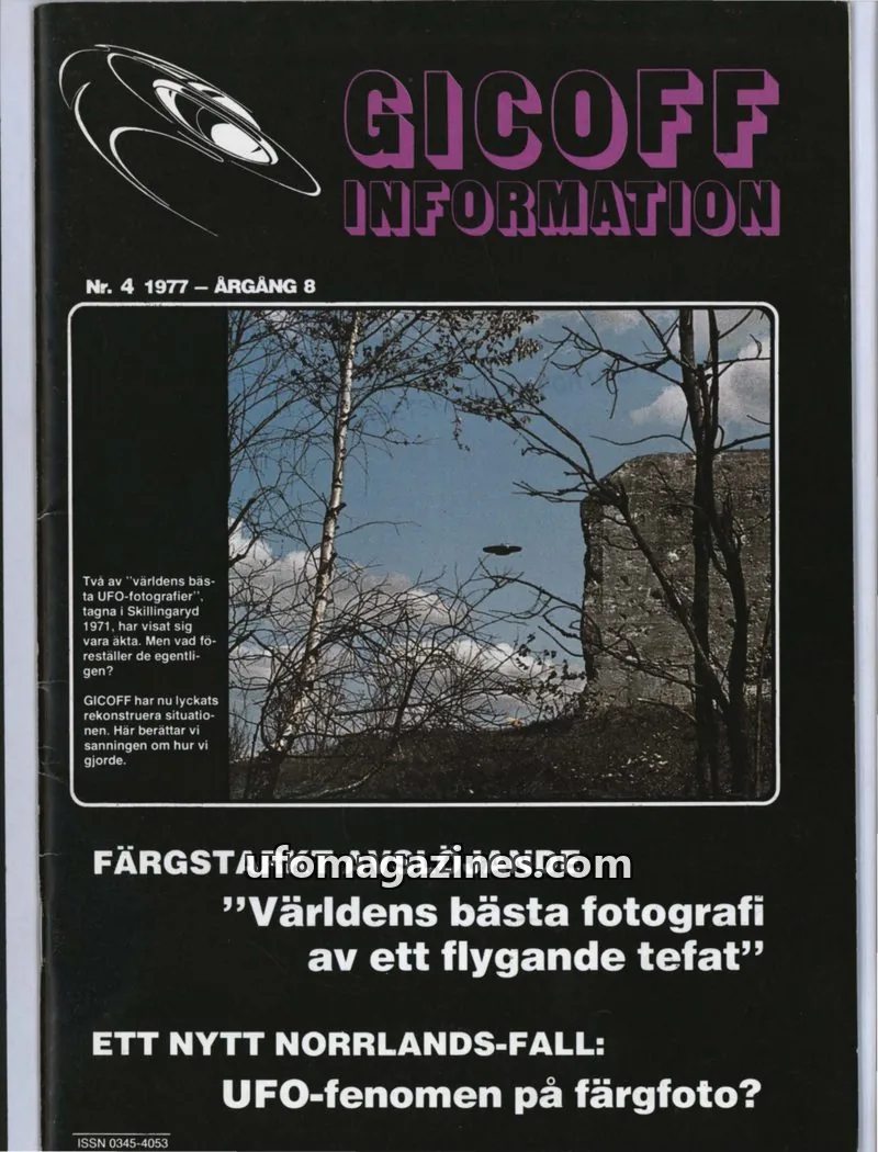 Cover of GICOFF issue 4: GICOFF INFORMATION