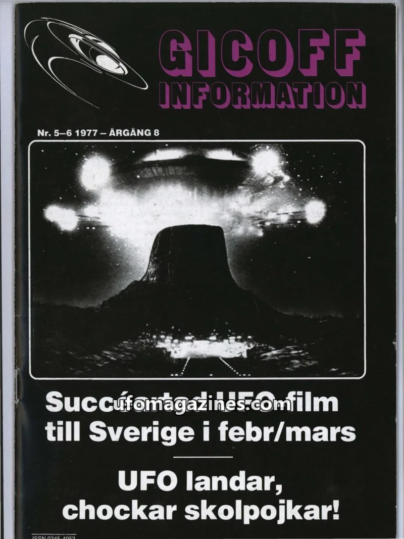 Cover of GICOFF issue Nr. 5-6: GICOFF INFORMATION