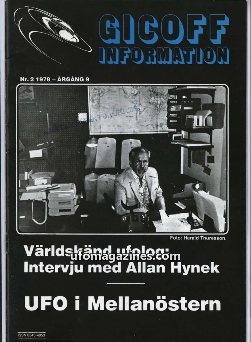 Cover of GICOFF issue 2: GICOFF INFORMATION