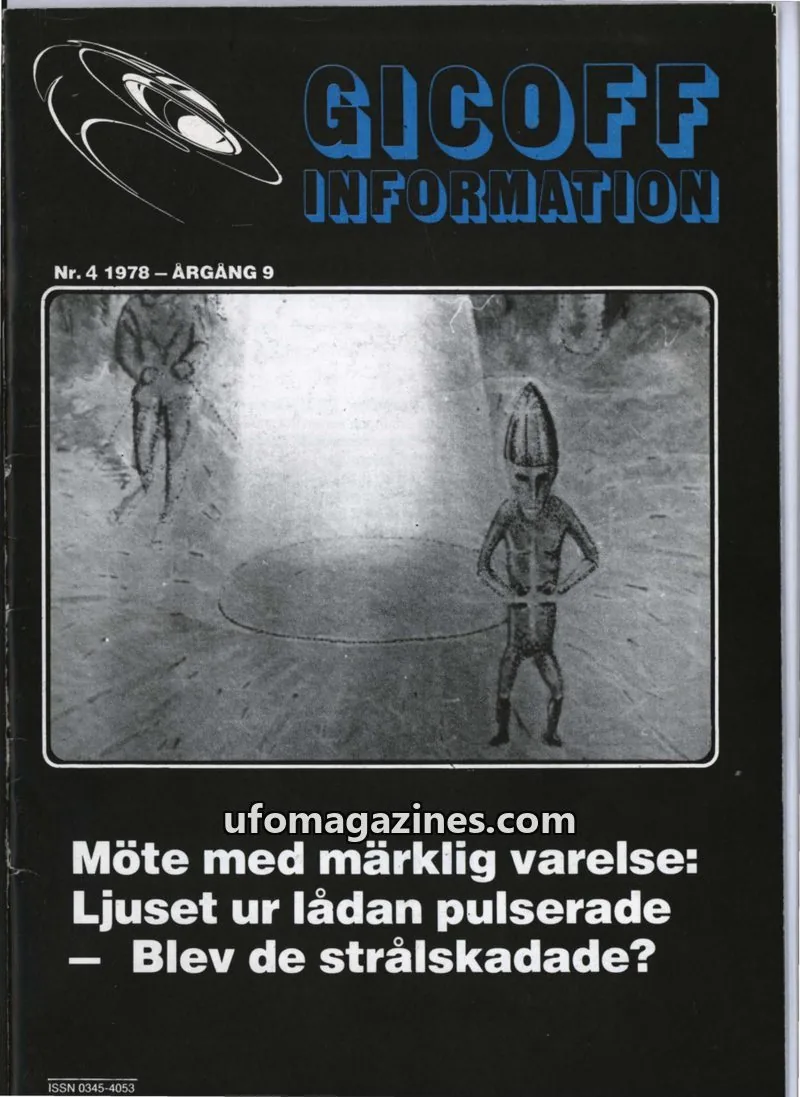 Cover of GICOFF issue 4: GICOFF INFORMATION