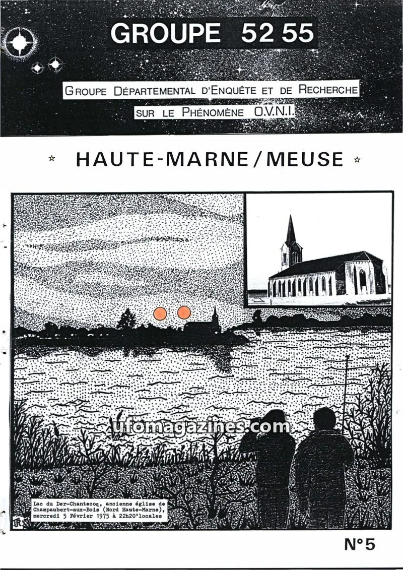 Cover of GROUPE 5255 issue N°5: GROUPE 52 55