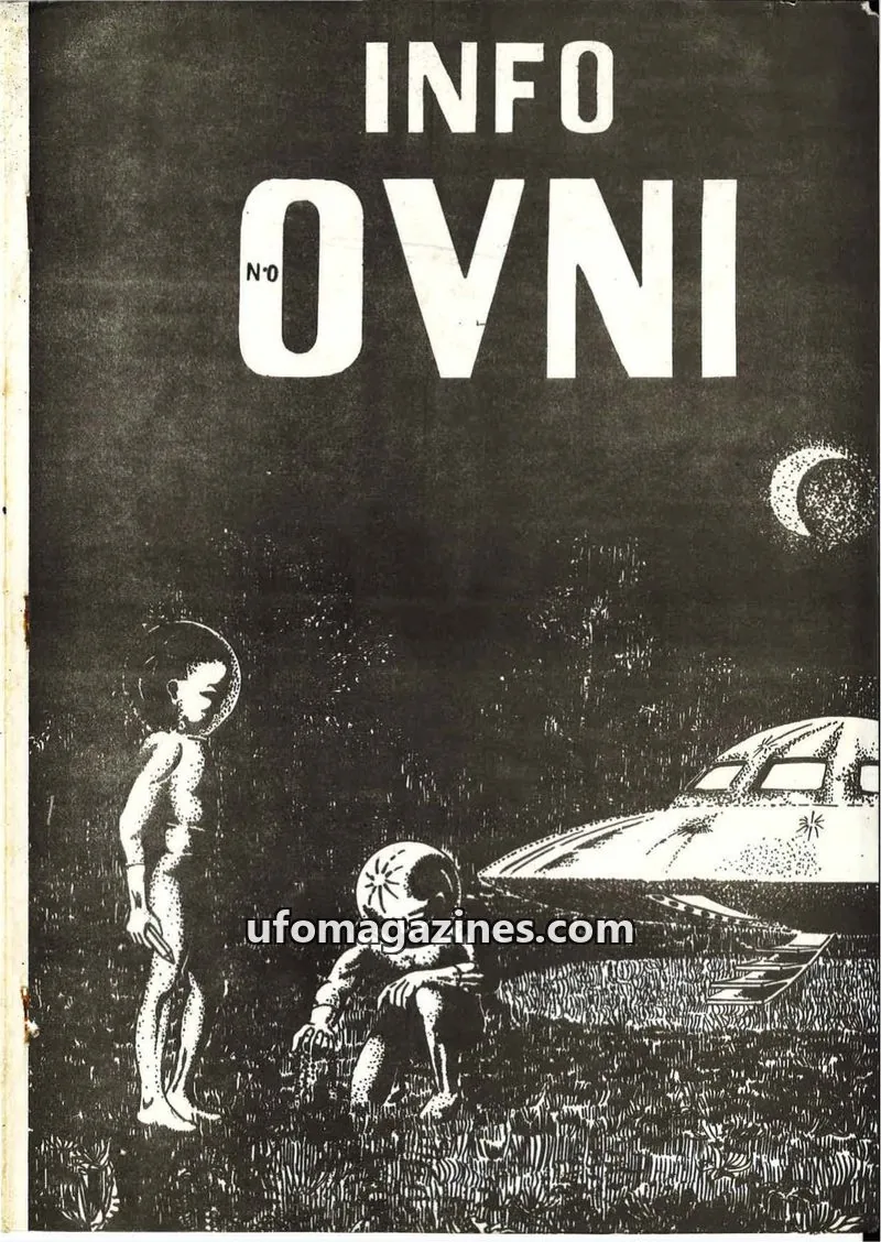 Cover of Info OVNI issue N°0: INFO OVNI
