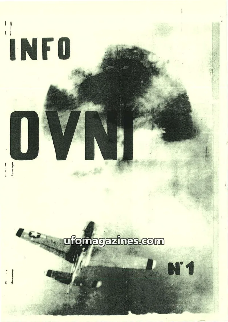 Cover of Info OVNI issue N° 1: INFO OVNI