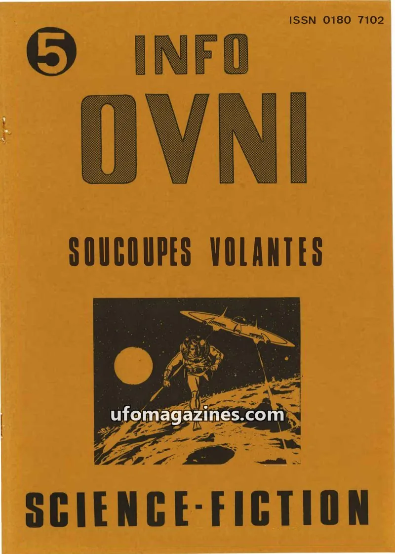 Cover of Info OVNI issue 5: INFO OVNI