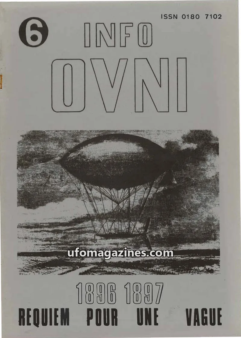 Cover of Info OVNI issue 6: INFO OVNI