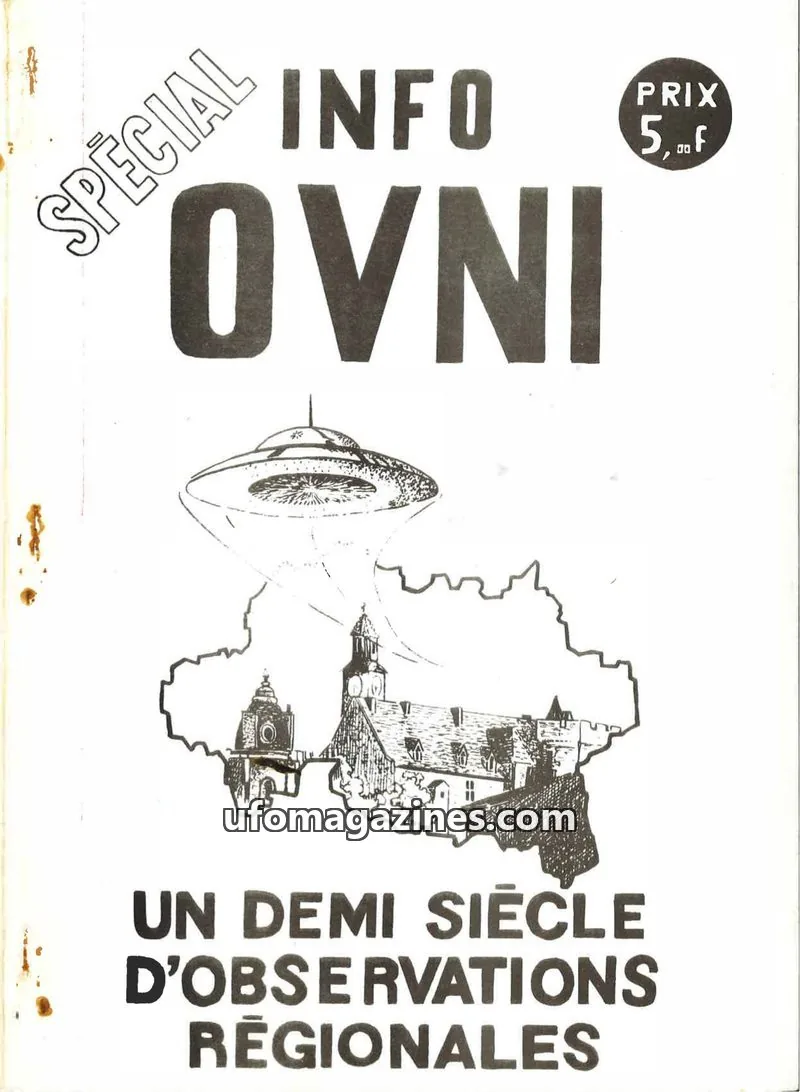 Cover of Info OVNI issue SPÉCIAL: INFO OVNI