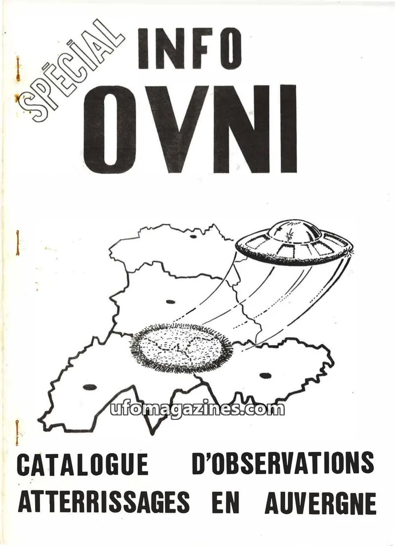 Cover of Info OVNI issue SPECIAL: INFO OVNI