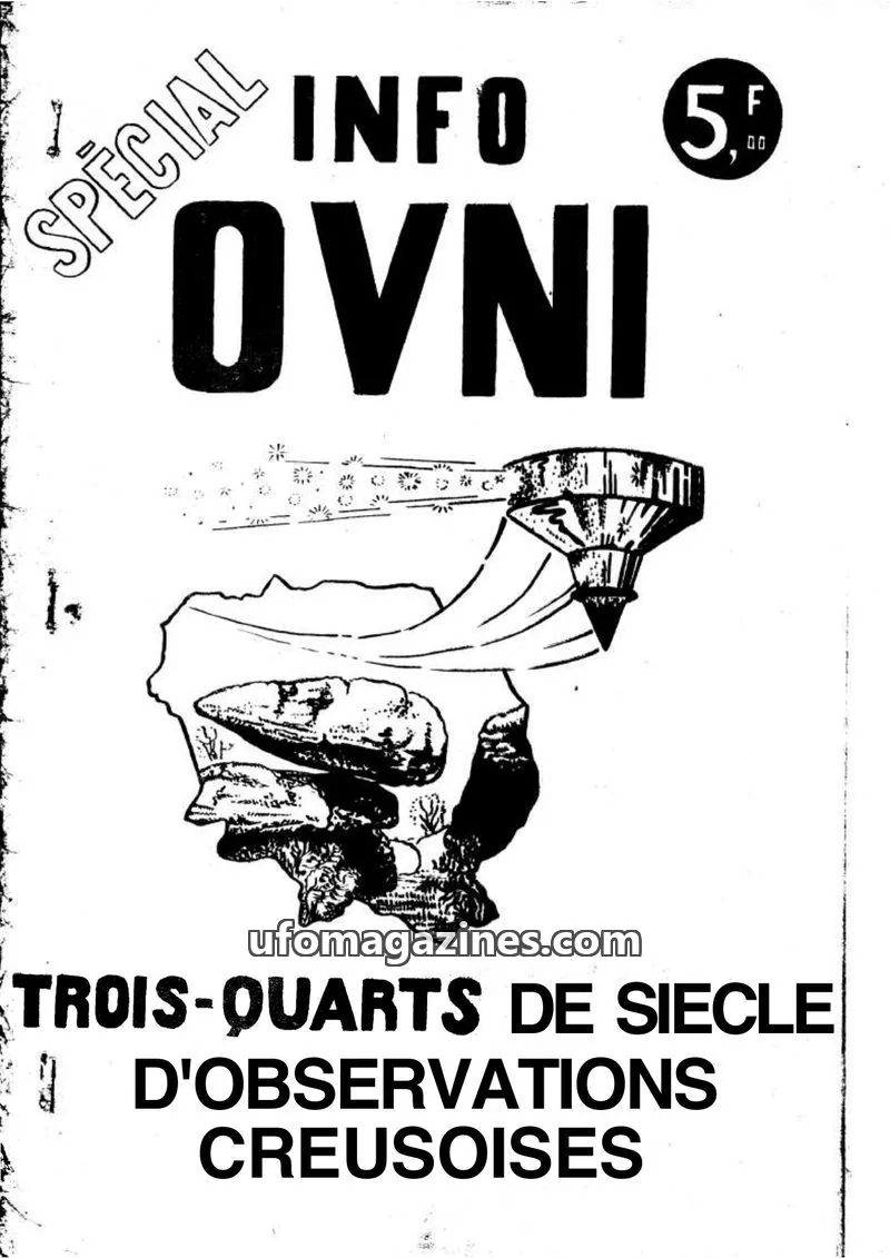 Cover of Info OVNI issue SPECIAL: INFO OVNI