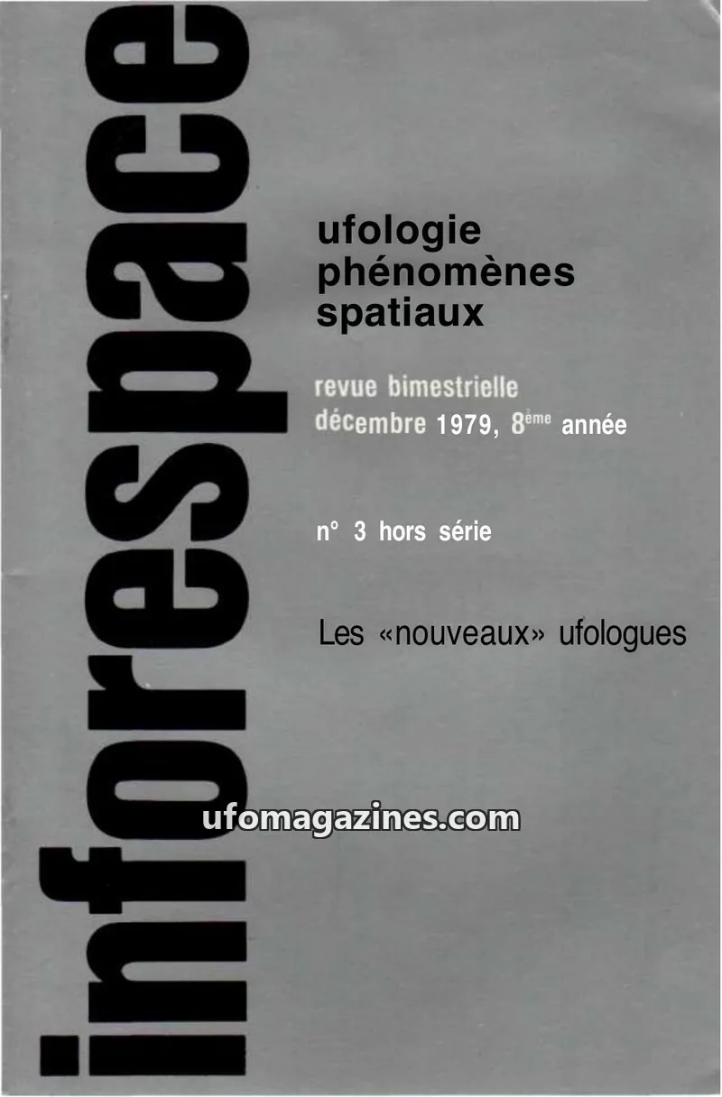 Cover of Inforespace issue n° 3 hors série: inforespace