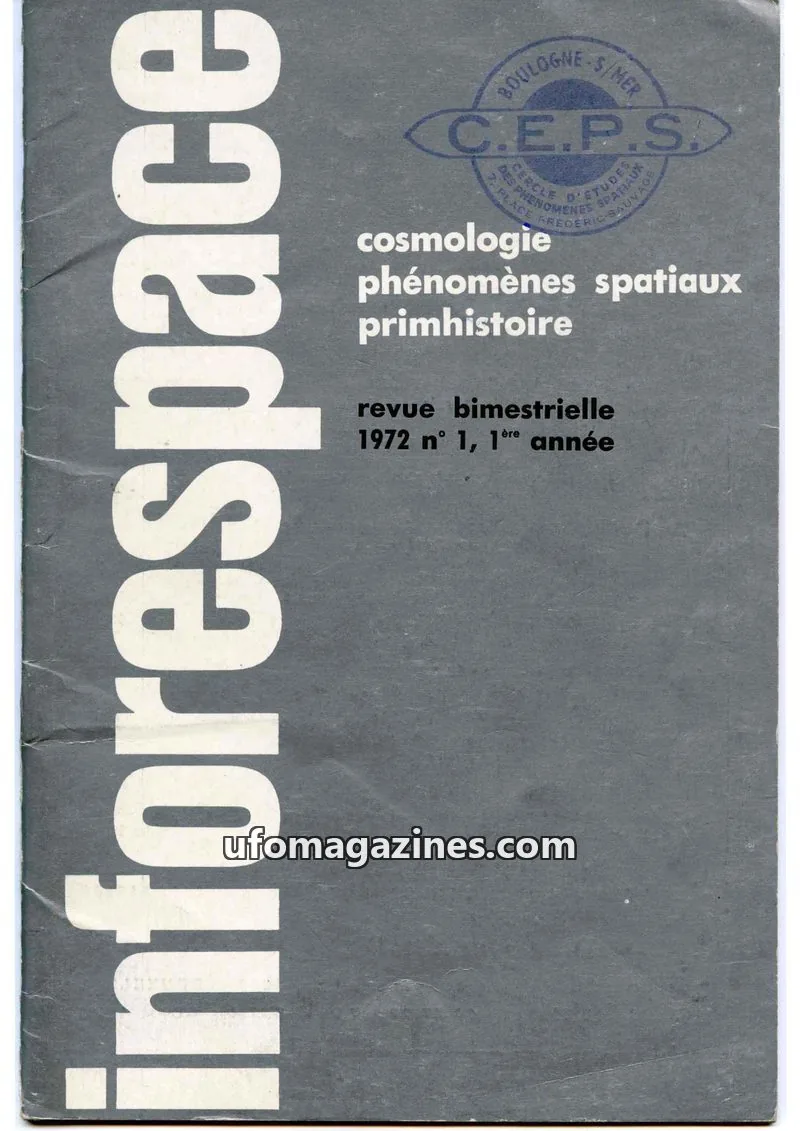 Cover of Inforespace issue 1: inforespace