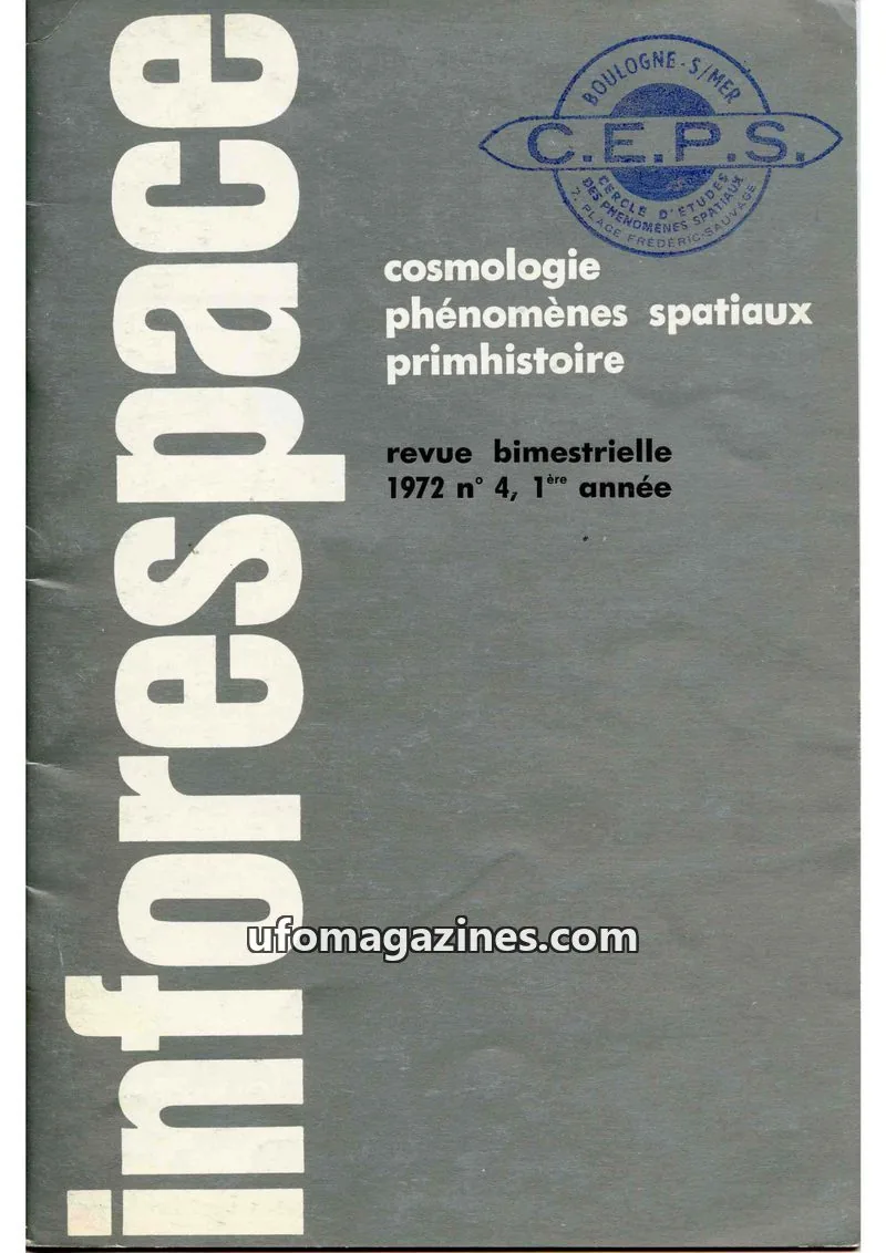 Cover of Inforespace issue n° 4: inforespace