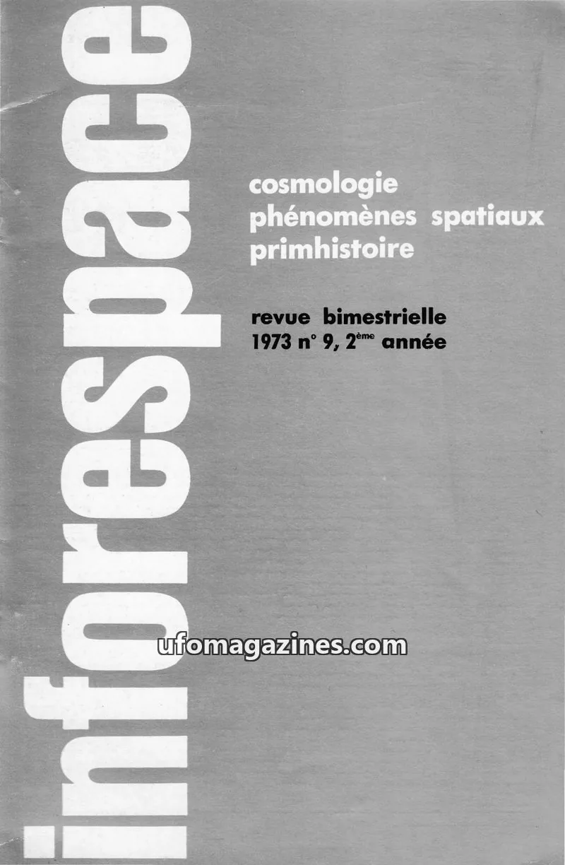 Cover of SOBEPS issue 9: inforespace