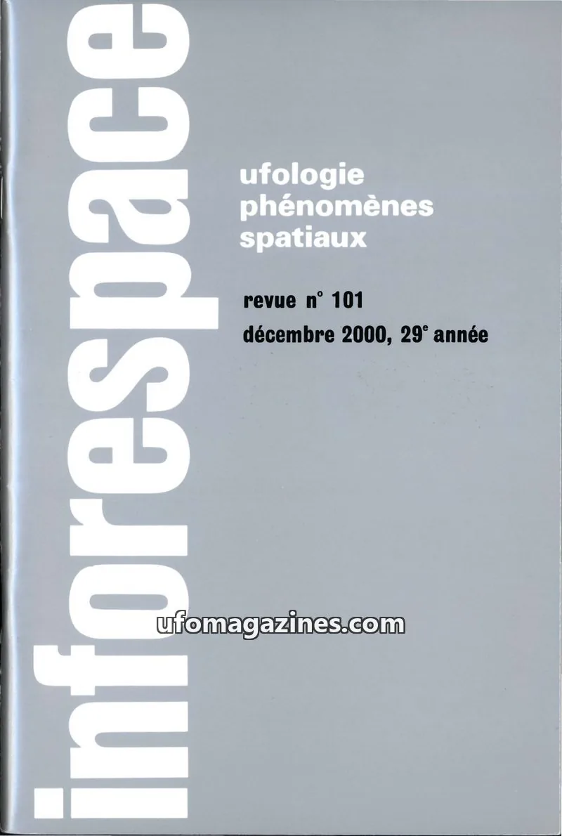 Cover of SOBEPS issue 101: inforespace