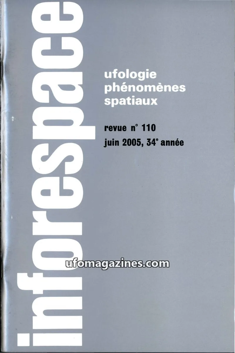 Cover of Inforespace issue 110: inforespace