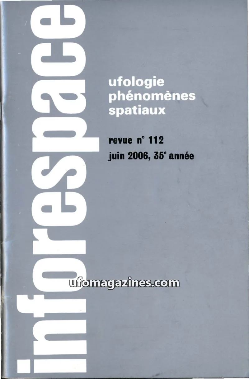 Cover of Inforespace issue 112: inforespace