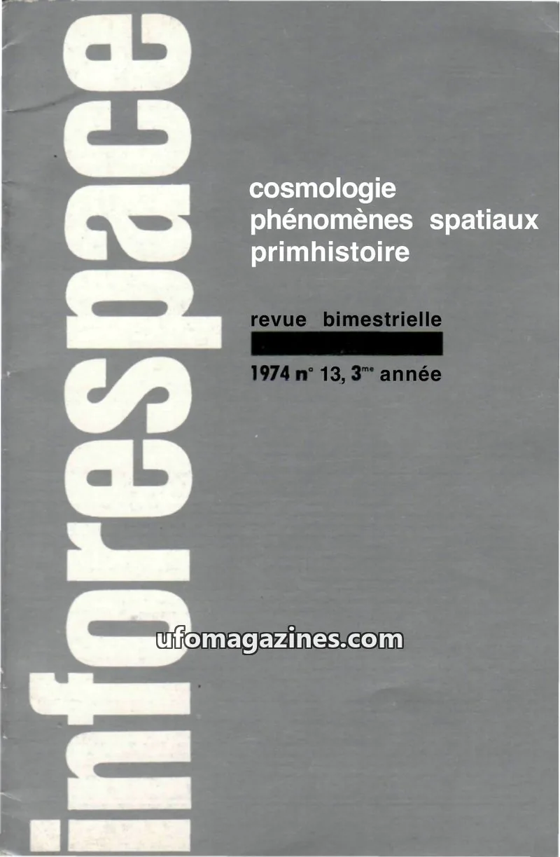 Cover of Inforespace issue 13: inforespace
