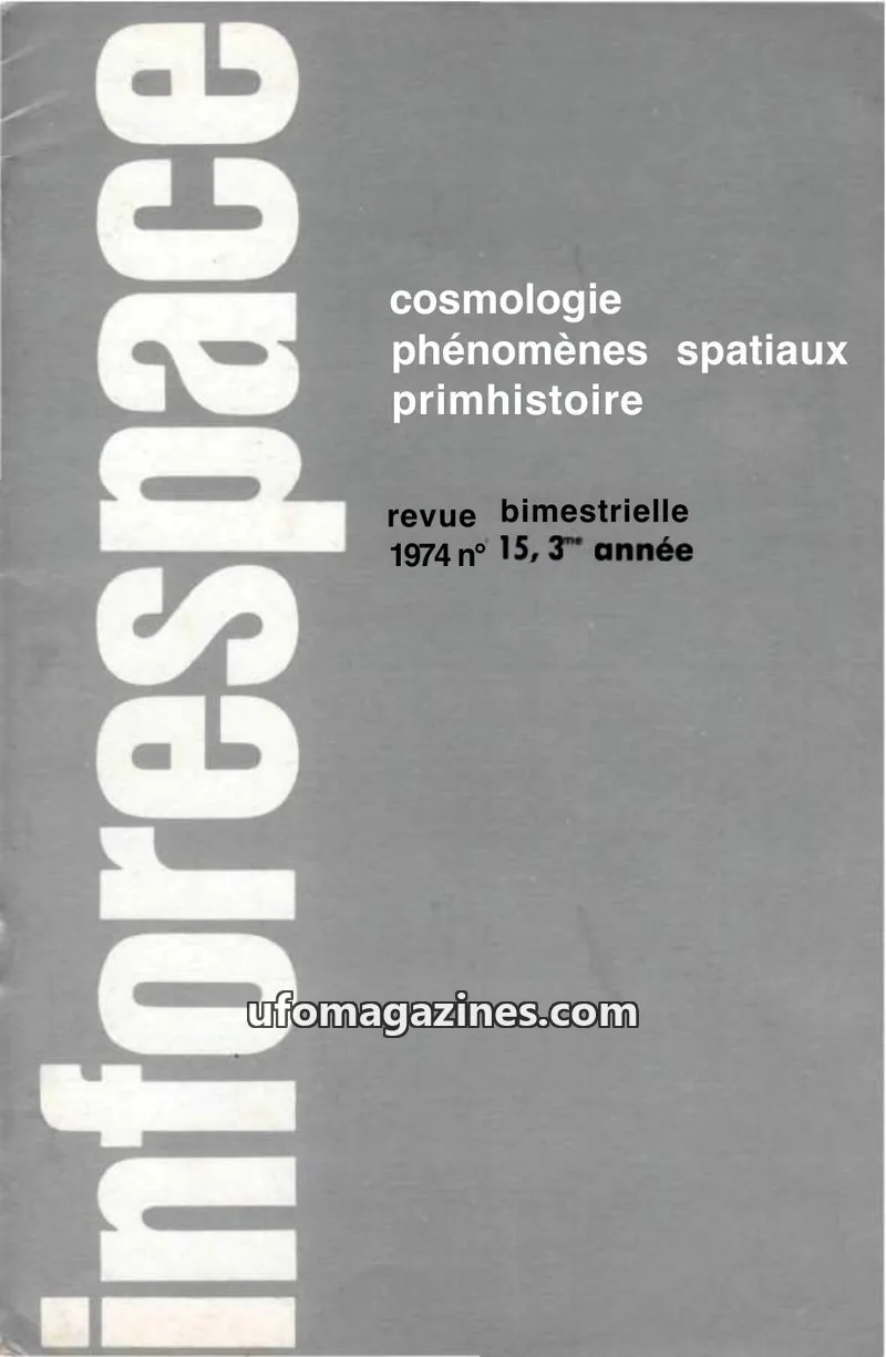 Cover of Inforespace issue 15: inforespace