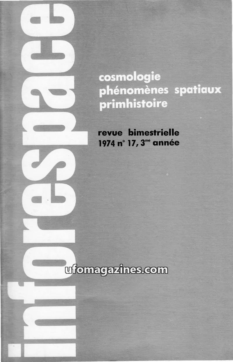 Cover of SOBEPS issue 17: inforespace