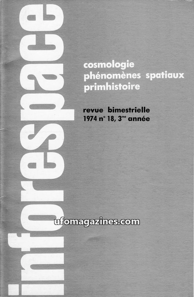 Cover of SOBEPS issue 18: inforespace