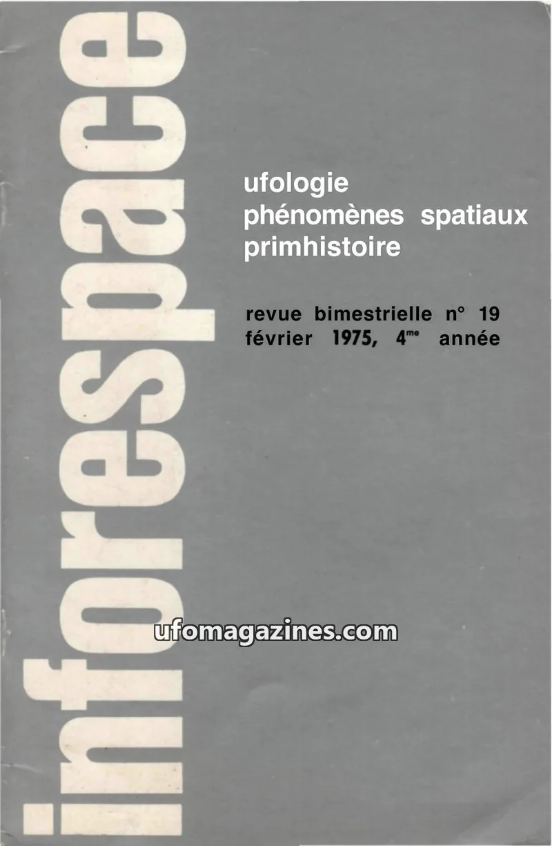 Cover of Inforespace issue 19: inforespace